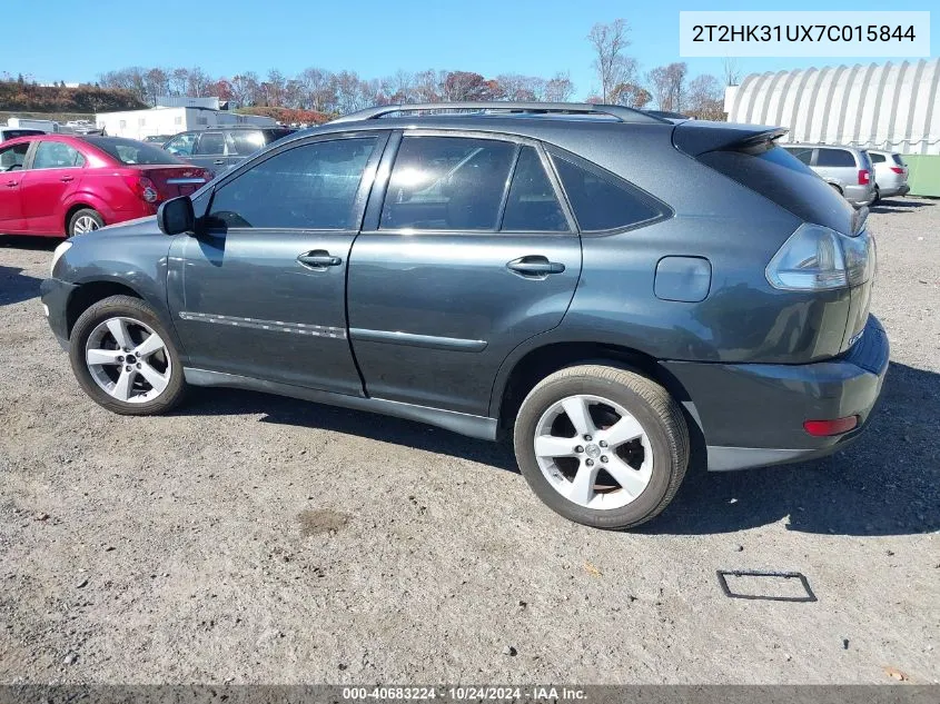 2007 Lexus Rx 350 VIN: 2T2HK31UX7C015844 Lot: 40683224