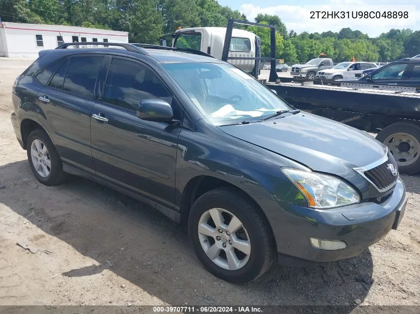 2008 Lexus Rx 350 VIN: 2T2HK31U98C048898 Lot: 39707711