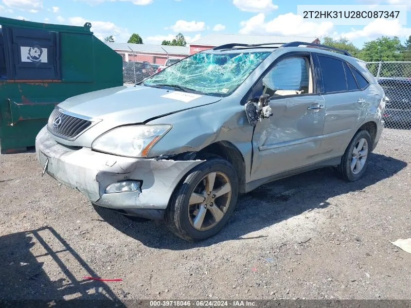 2T2HK31U28C087347 2008 Lexus Rx 350