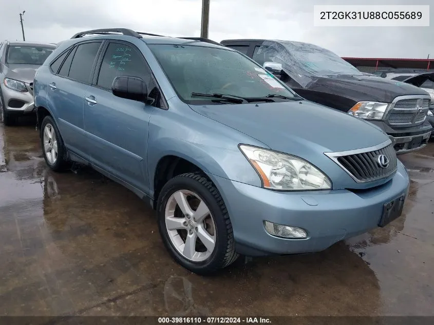 2T2GK31U88C055689 2008 Lexus Rx 350