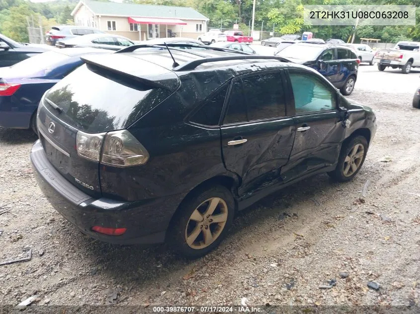 2T2HK31U08C063208 2008 Lexus Rx 350