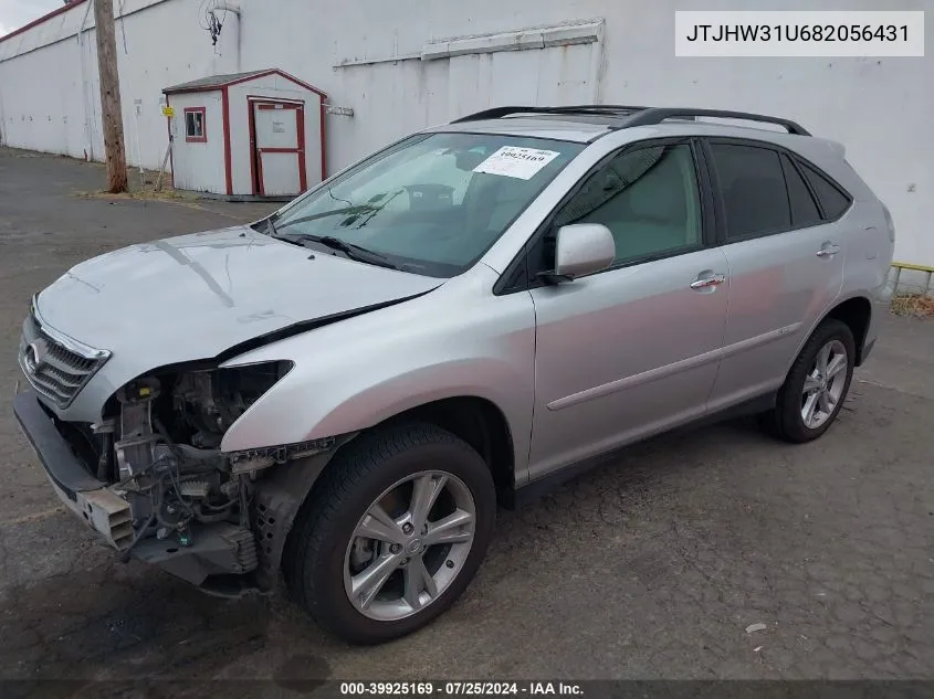 JTJHW31U682056431 2008 Lexus Rx 400H