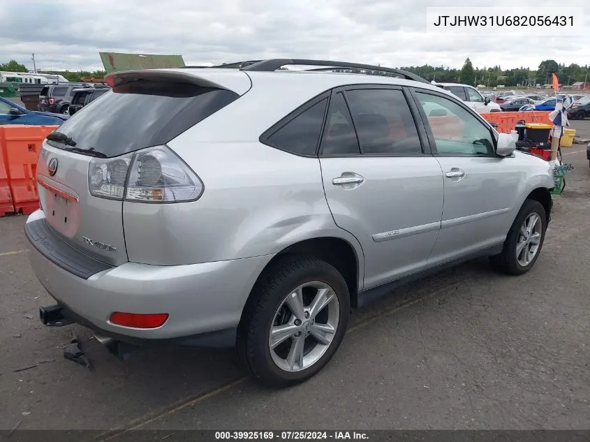 JTJHW31U682056431 2008 Lexus Rx 400H