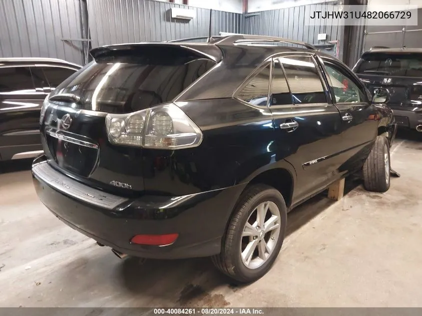 JTJHW31U482066729 2008 Lexus Rx 400H