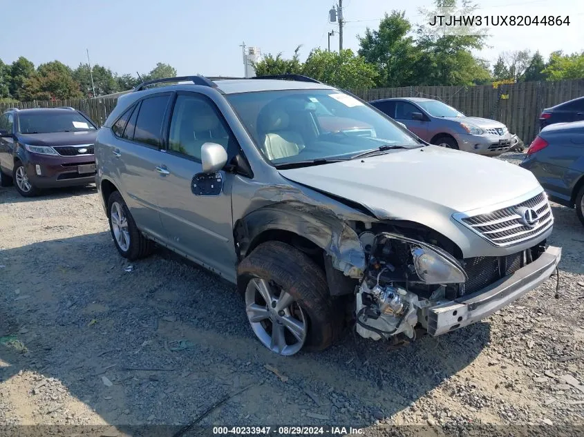 2008 Lexus Rx 400H VIN: JTJHW31UX82044864 Lot: 40233947