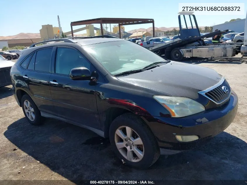 2008 Lexus Rx 350 VIN: 2T2HK31U68C088372 Lot: 40278175