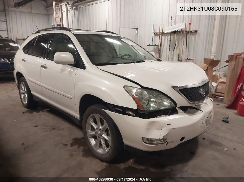 2T2HK31U08C090165 2008 Lexus Rx 350