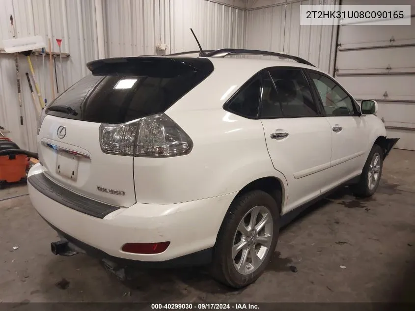 2T2HK31U08C090165 2008 Lexus Rx 350