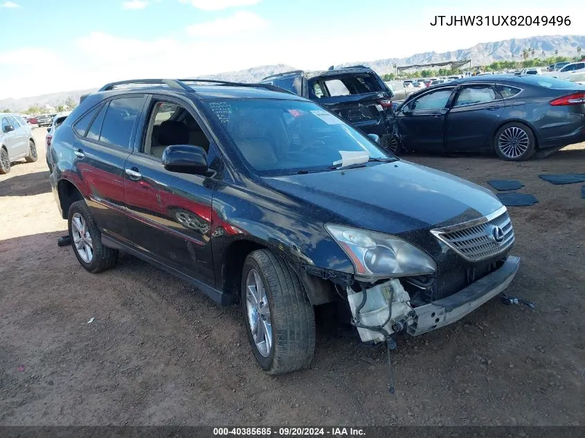 2008 Lexus Rx 400H VIN: JTJHW31UX82049496 Lot: 40385685