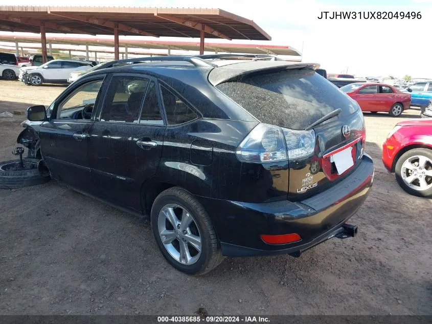 JTJHW31UX82049496 2008 Lexus Rx 400H