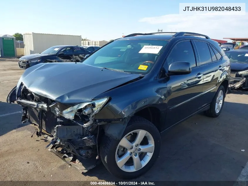 JTJHK31U982048433 2008 Lexus Rx 350