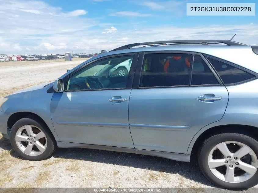 2T2GK31U38C037228 2008 Lexus Rx 350