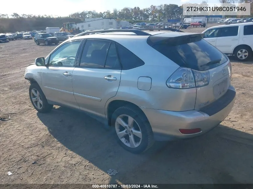 2T2HK31U98C051946 2008 Lexus Rx 350