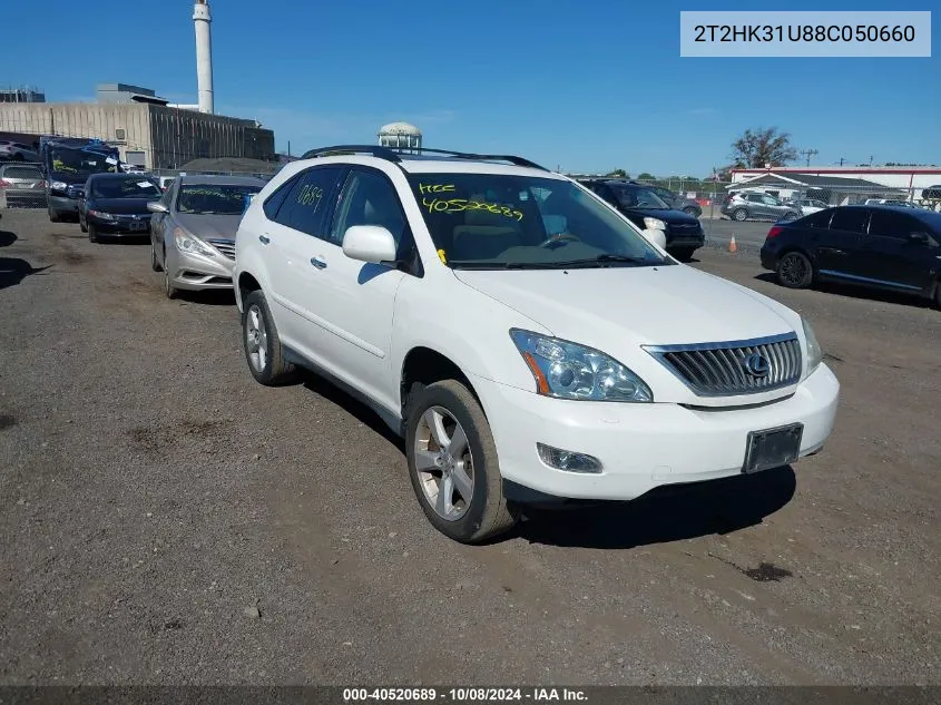 2008 Lexus Rx 350 VIN: 2T2HK31U88C050660 Lot: 40520689