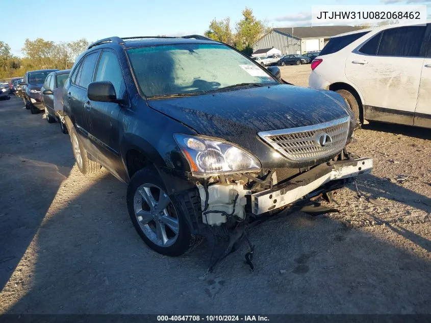 2008 Lexus Rx 400H VIN: JTJHW31U082068462 Lot: 40547708