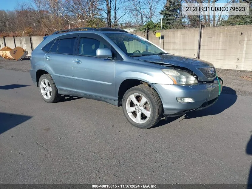 2008 Lexus Rx 350 VIN: 2T2HK31U08C079523 Lot: 40815815