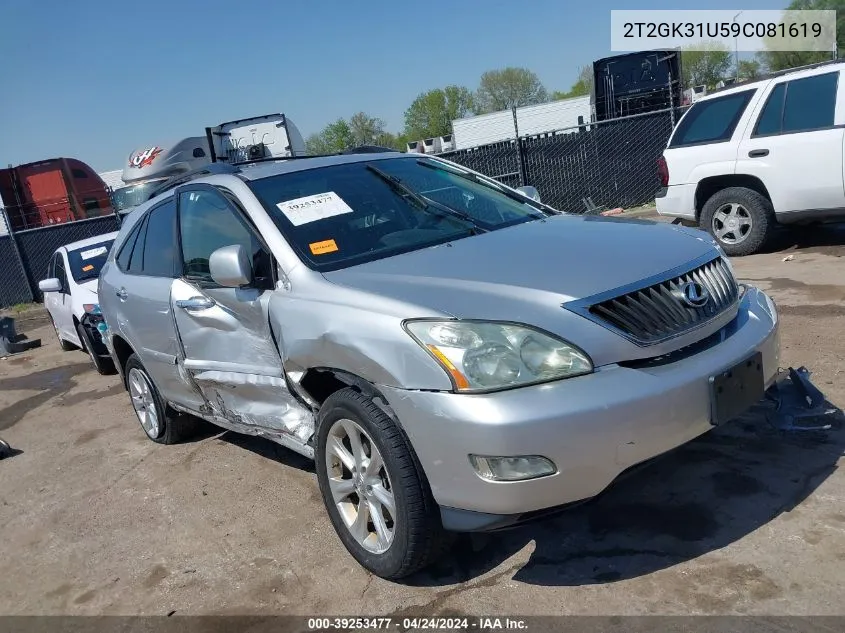 2T2GK31U59C081619 2009 Lexus Rx 350