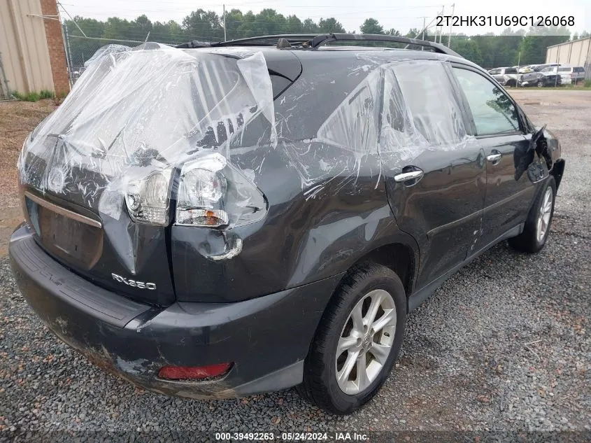 2009 Lexus Rx 350 VIN: 2T2HK31U69C126068 Lot: 39492263