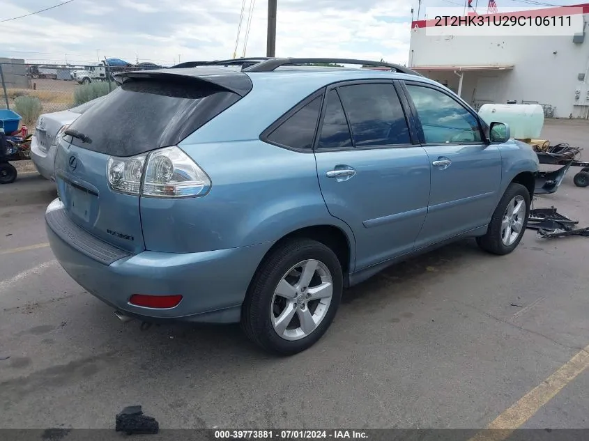 2T2HK31U29C106111 2009 Lexus Rx 350