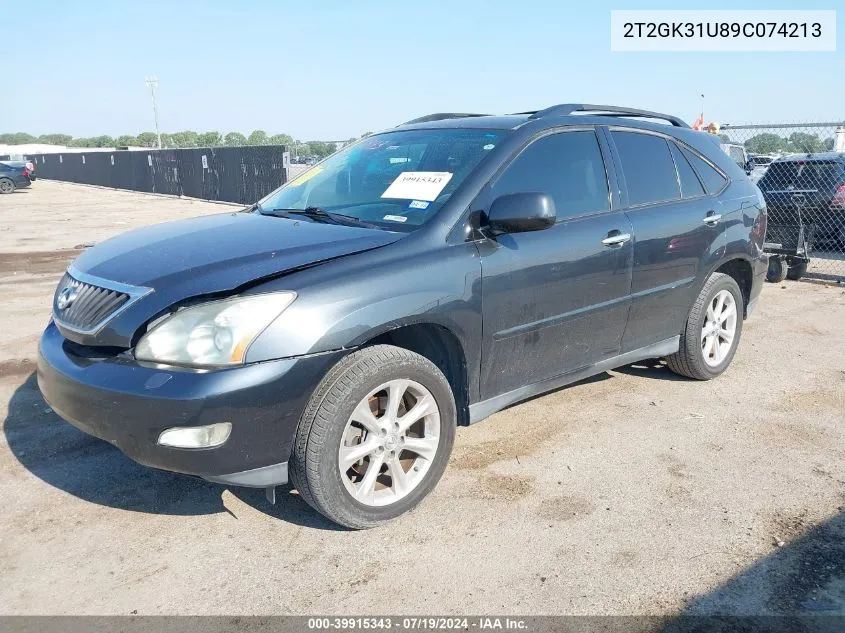 2T2GK31U89C074213 2009 Lexus Rx 350