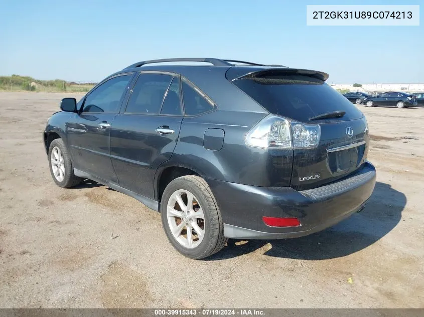 2T2GK31U89C074213 2009 Lexus Rx 350