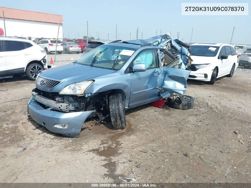 2T2GK31U09C078370 2009 Lexus Rx 350