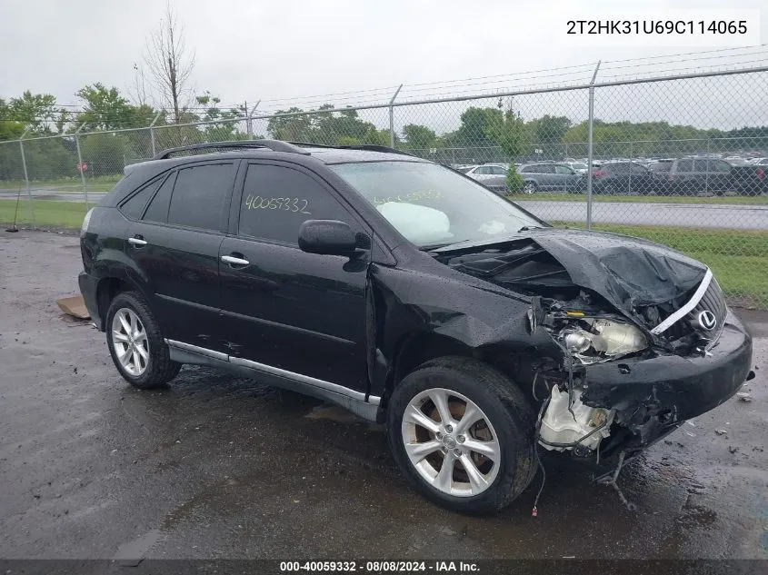 2009 Lexus Rx 350 VIN: 2T2HK31U69C114065 Lot: 40059332