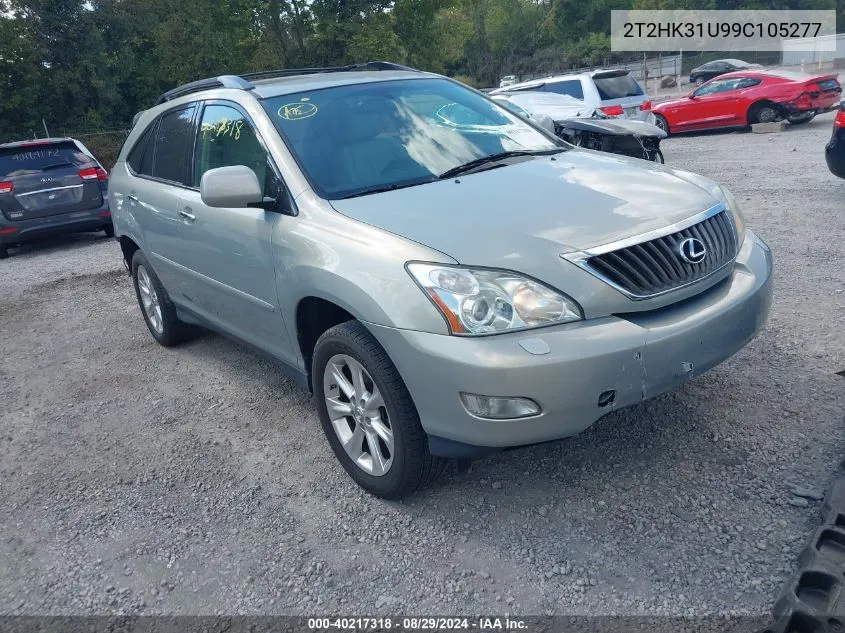 2009 Lexus Rx 350 VIN: 2T2HK31U99C105277 Lot: 40217318