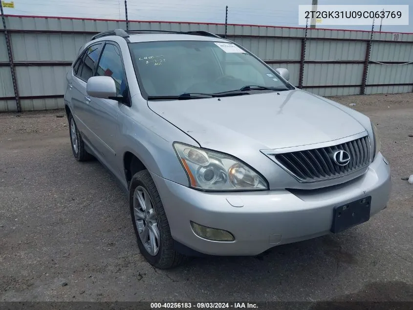 2T2GK31U09C063769 2009 Lexus Rx 350