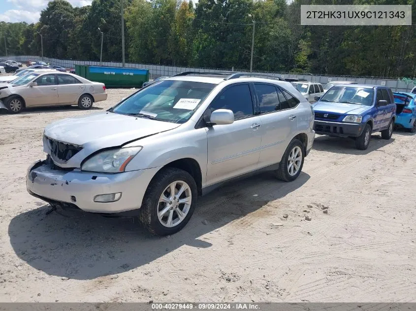 2009 Lexus Rx 350 VIN: 2T2HK31UX9C121343 Lot: 40279449