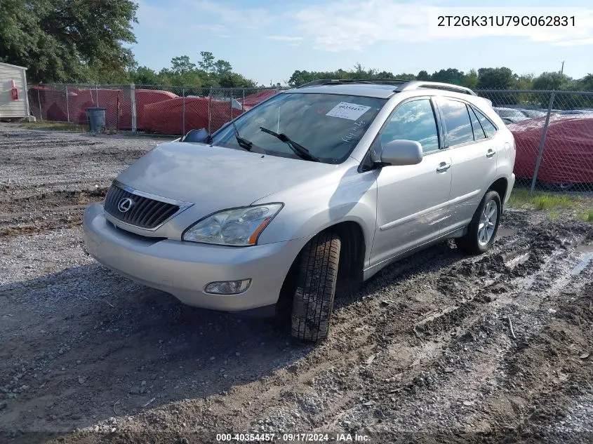 2009 Lexus Rx 350 VIN: 2T2GK31U79C062831 Lot: 40354457