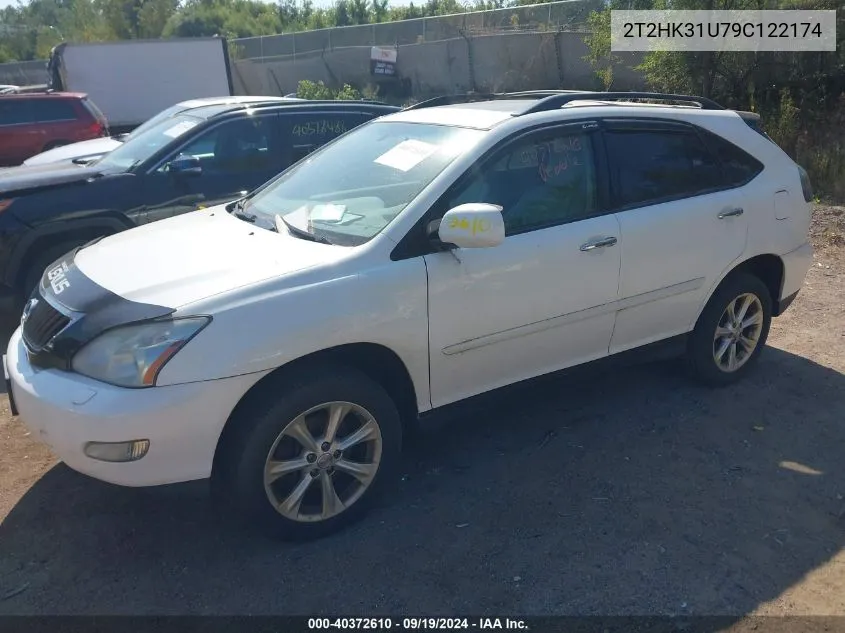 2009 Lexus Rx 350 VIN: 2T2HK31U79C122174 Lot: 40372610