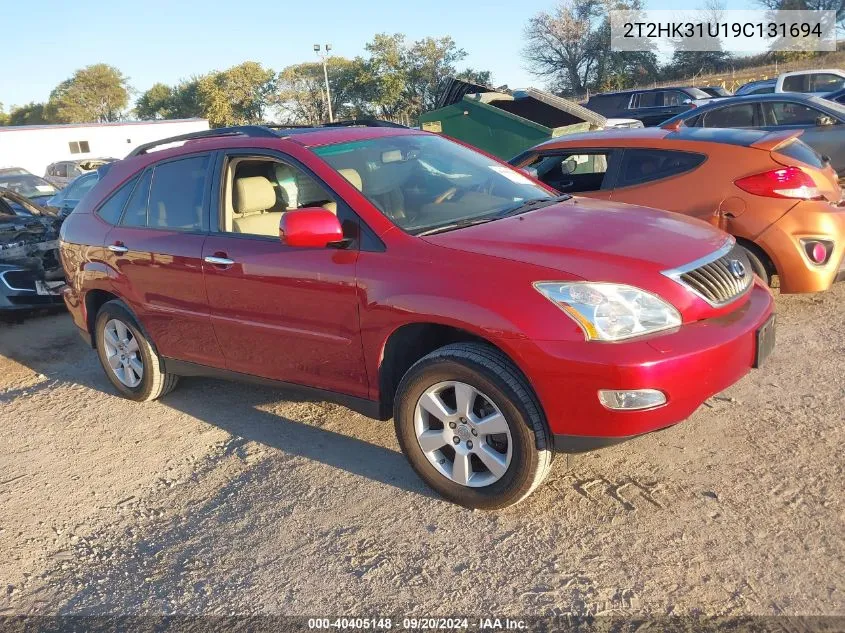 2T2HK31U19C131694 2009 Lexus Rx 350