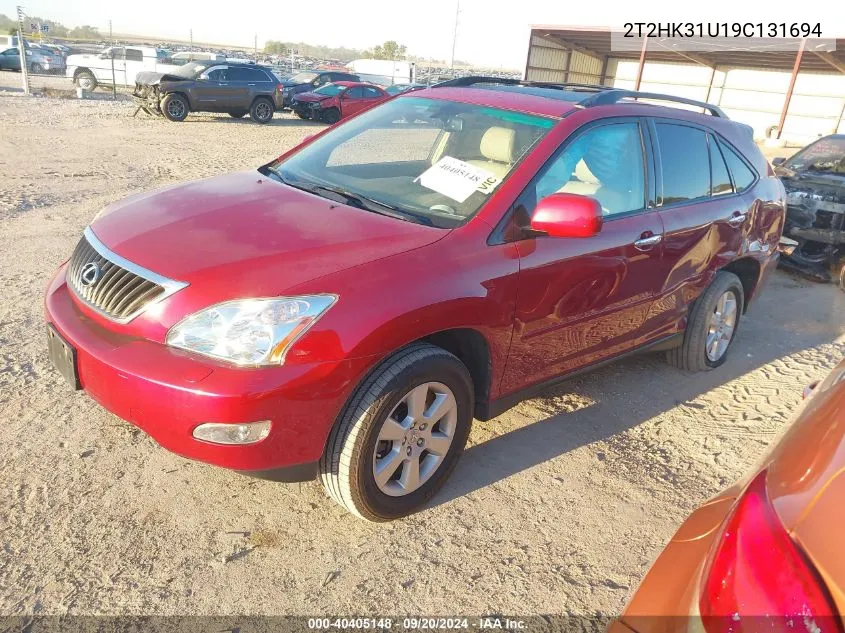 2T2HK31U19C131694 2009 Lexus Rx 350