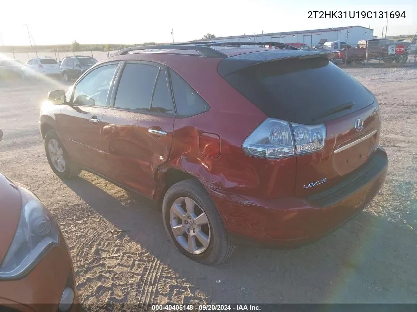 2T2HK31U19C131694 2009 Lexus Rx 350