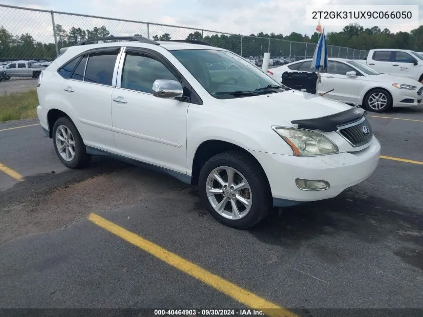 2009 Lexus Rx 350 VIN: 2T2GK31UX9C066050 Lot: 40464903