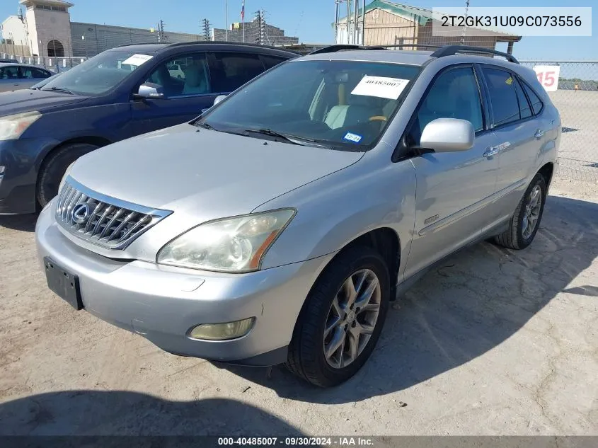 2009 Lexus Rx 350 VIN: 2T2GK31U09C073556 Lot: 40485007