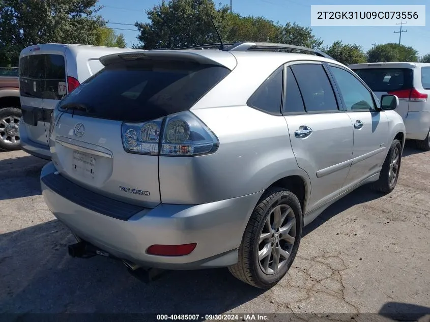 2009 Lexus Rx 350 VIN: 2T2GK31U09C073556 Lot: 40485007