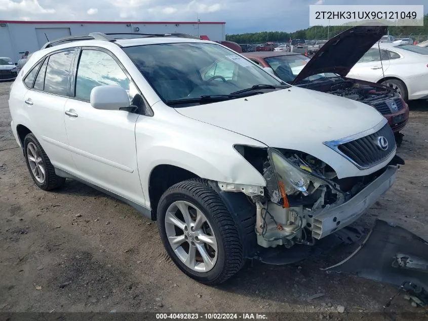 2T2HK31UX9C121049 2009 Lexus Rx 350