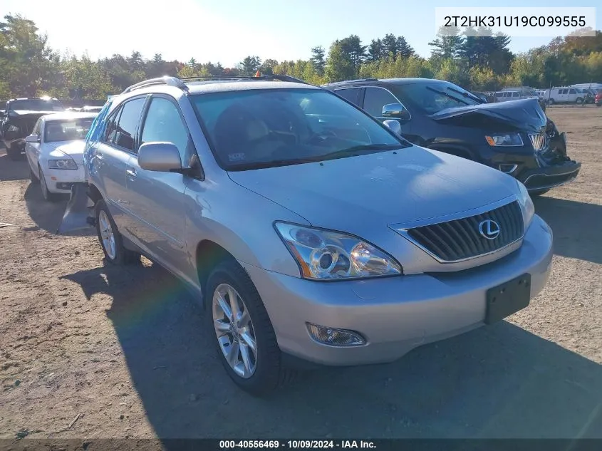 2009 Lexus Rx 350 VIN: 2T2HK31U19C099555 Lot: 40556469