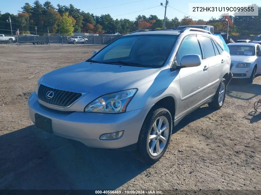 2009 Lexus Rx 350 VIN: 2T2HK31U19C099555 Lot: 40556469