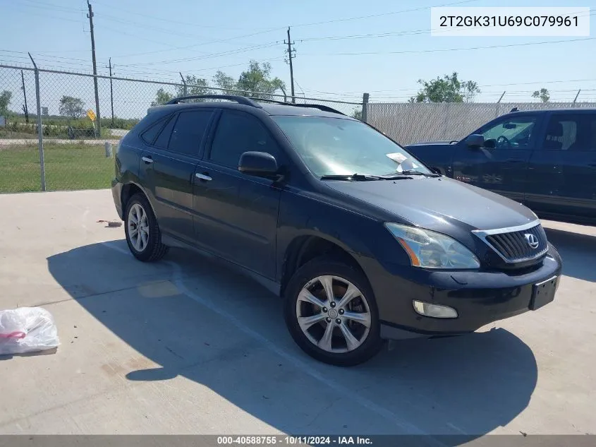 2009 Lexus Rx 350 VIN: 2T2GK31U69C079961 Lot: 40588755