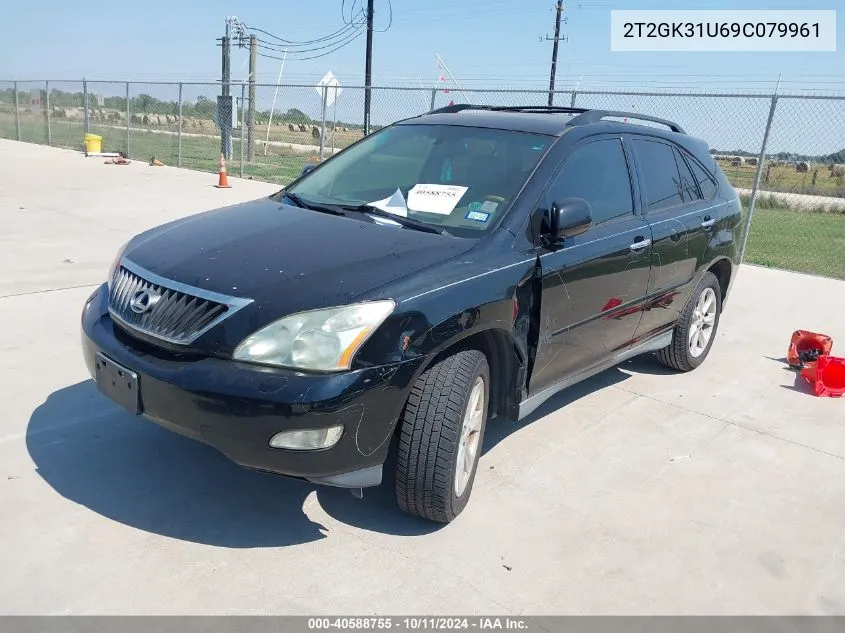 2009 Lexus Rx 350 VIN: 2T2GK31U69C079961 Lot: 40588755