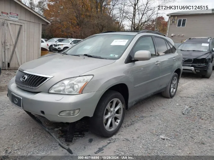 2009 Lexus Rx 350 VIN: 2T2HK31U69C124515 Lot: 40716695