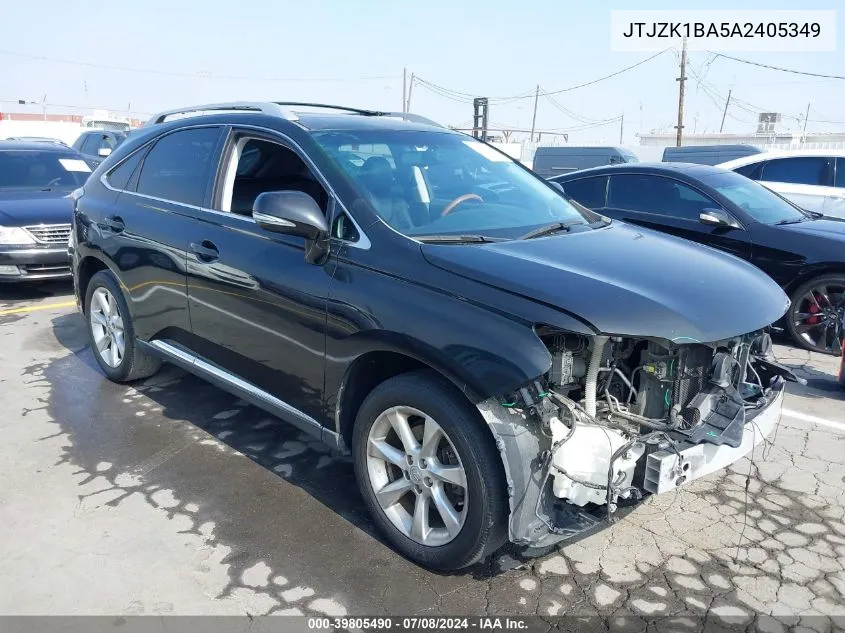 2010 Lexus Rx 350 VIN: JTJZK1BA5A2405349 Lot: 39805490