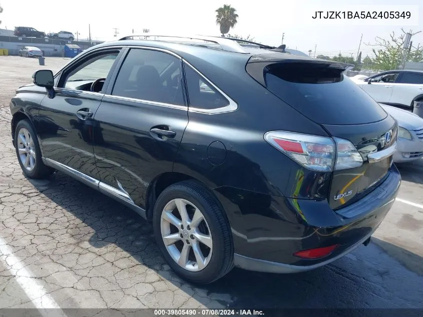 JTJZK1BA5A2405349 2010 Lexus Rx 350