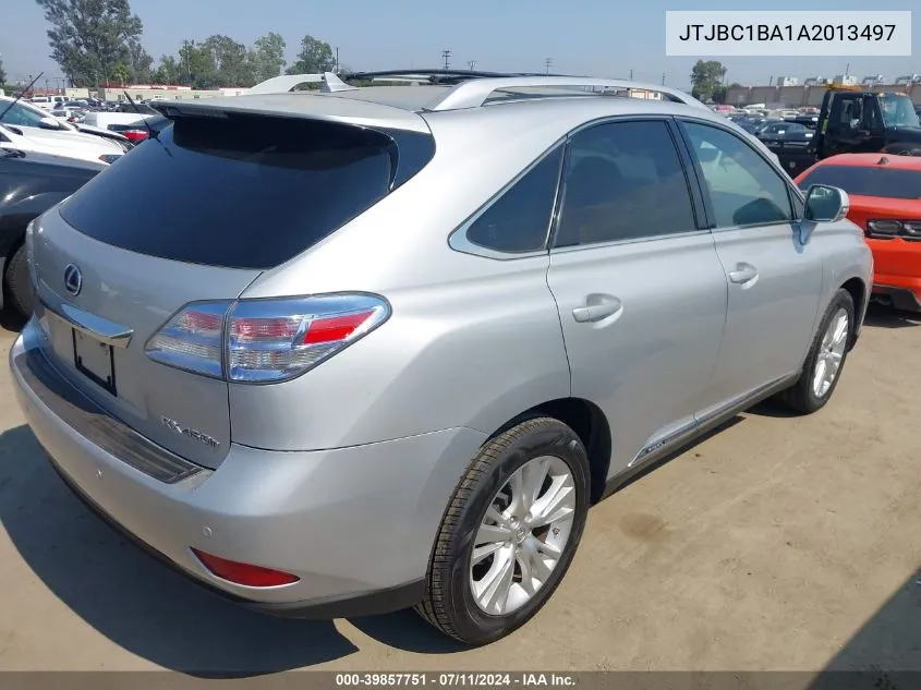 2010 Lexus Rx 450H VIN: JTJBC1BA1A2013497 Lot: 39857751