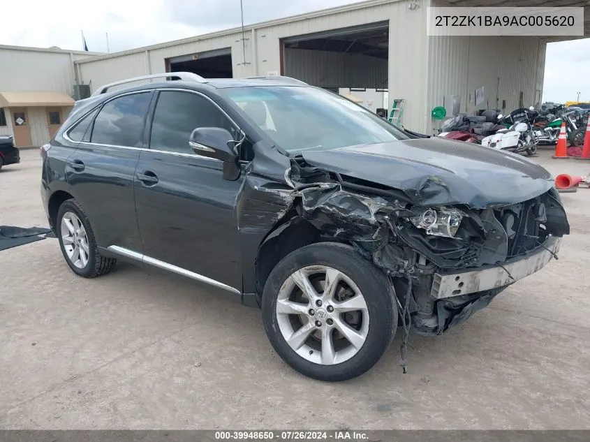 2010 Lexus Rx 350 VIN: 2T2ZK1BA9AC005620 Lot: 39948650