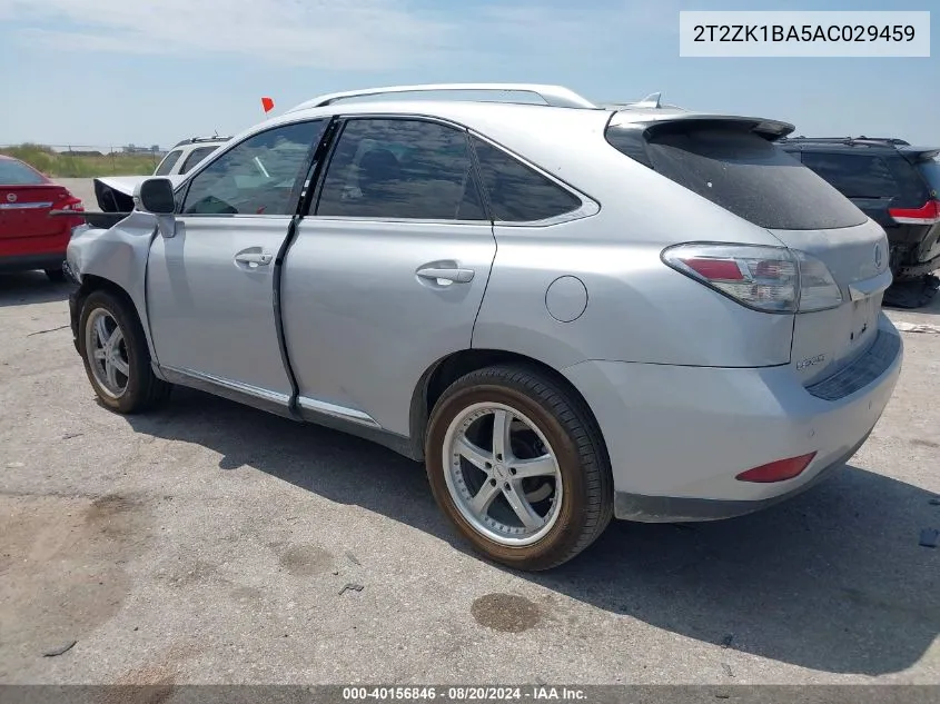 2010 Lexus Rx 350 VIN: 2T2ZK1BA5AC029459 Lot: 40156846