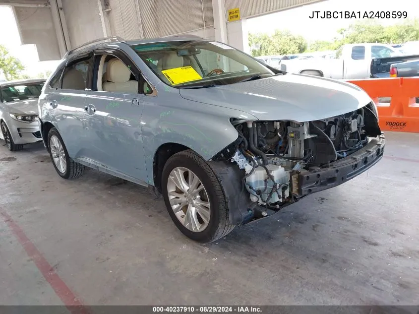 JTJBC1BA1A2408599 2010 Lexus Rx 450H